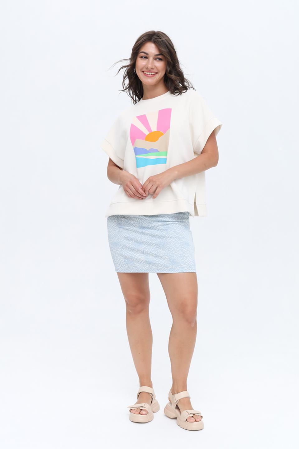 Футболка Rich and Royal с принтом