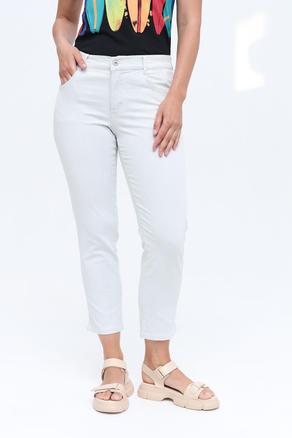 Джинсы Angels в полоску