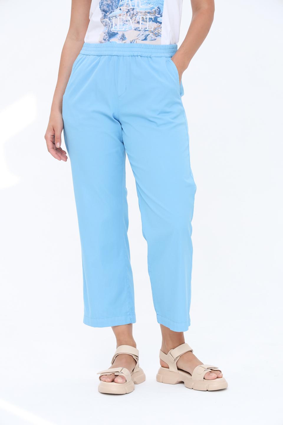 Брюки Angels кюлоты голубые