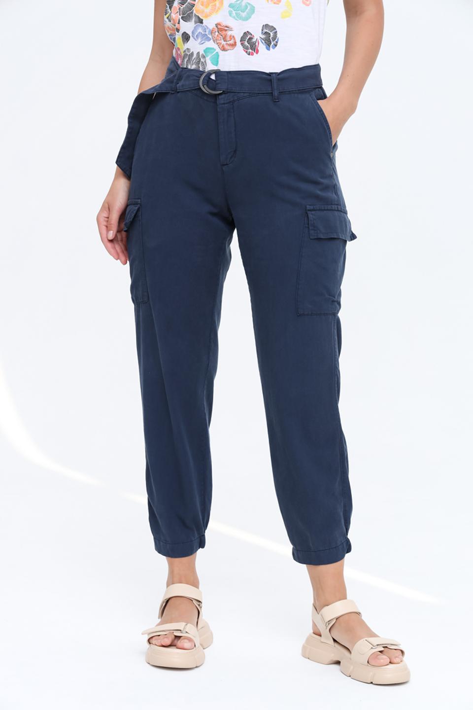 Брюки карго Angels синие