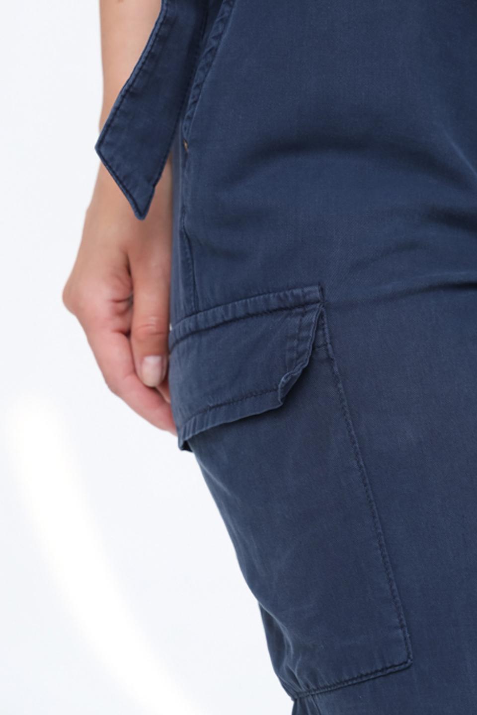 Брюки карго Angels синие