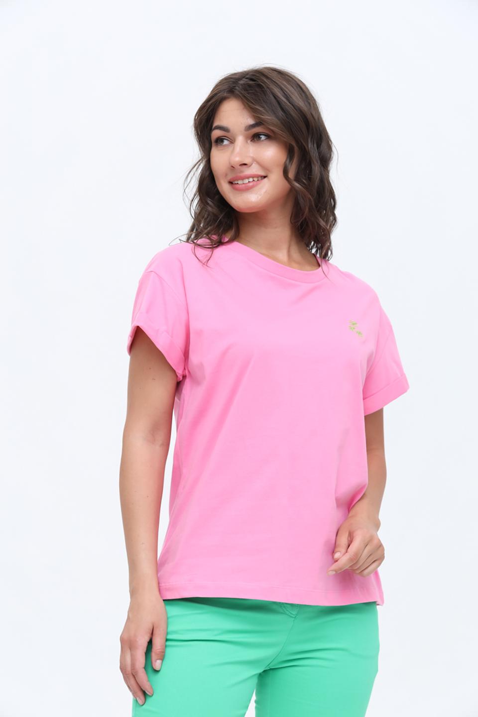 Футболка Rich and Royal розовая