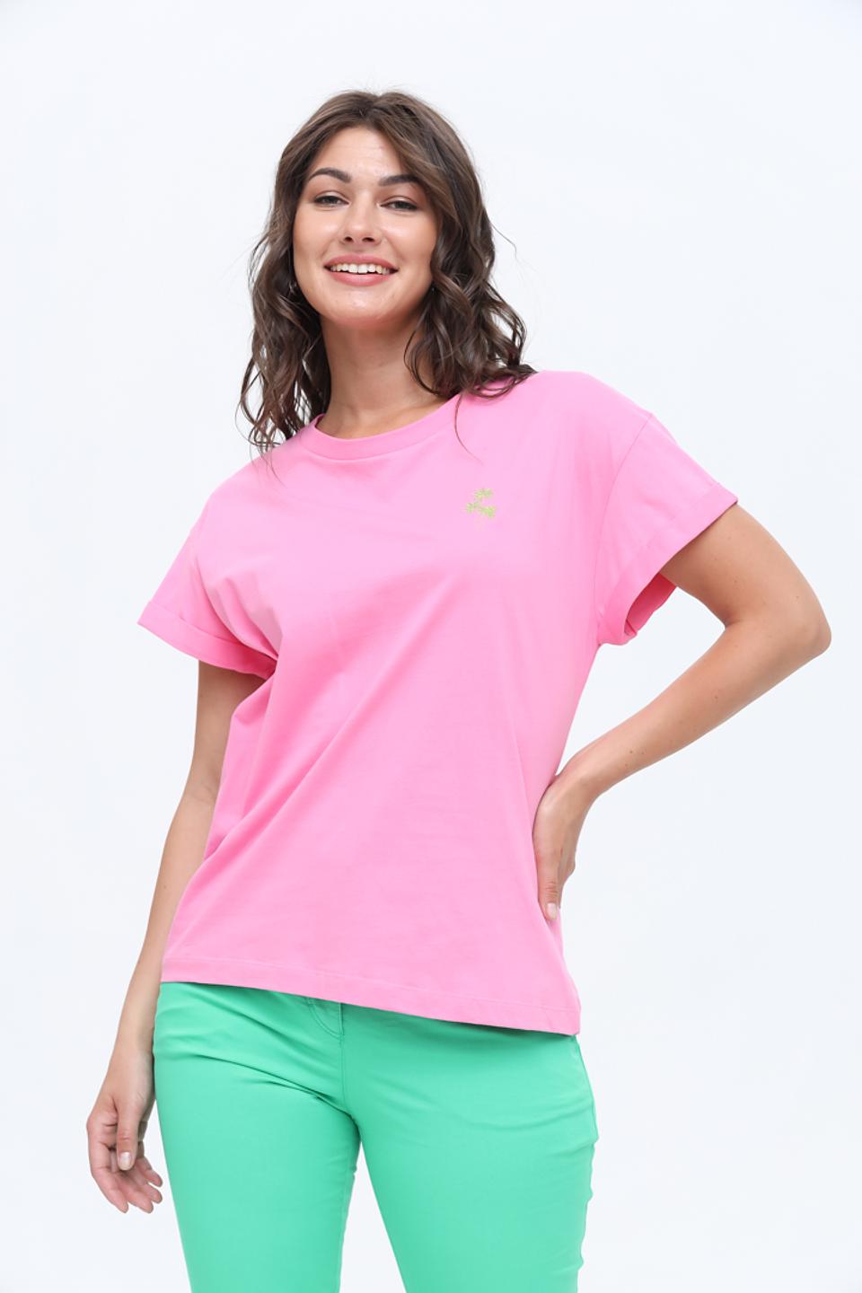 Футболка Rich and Royal розовая