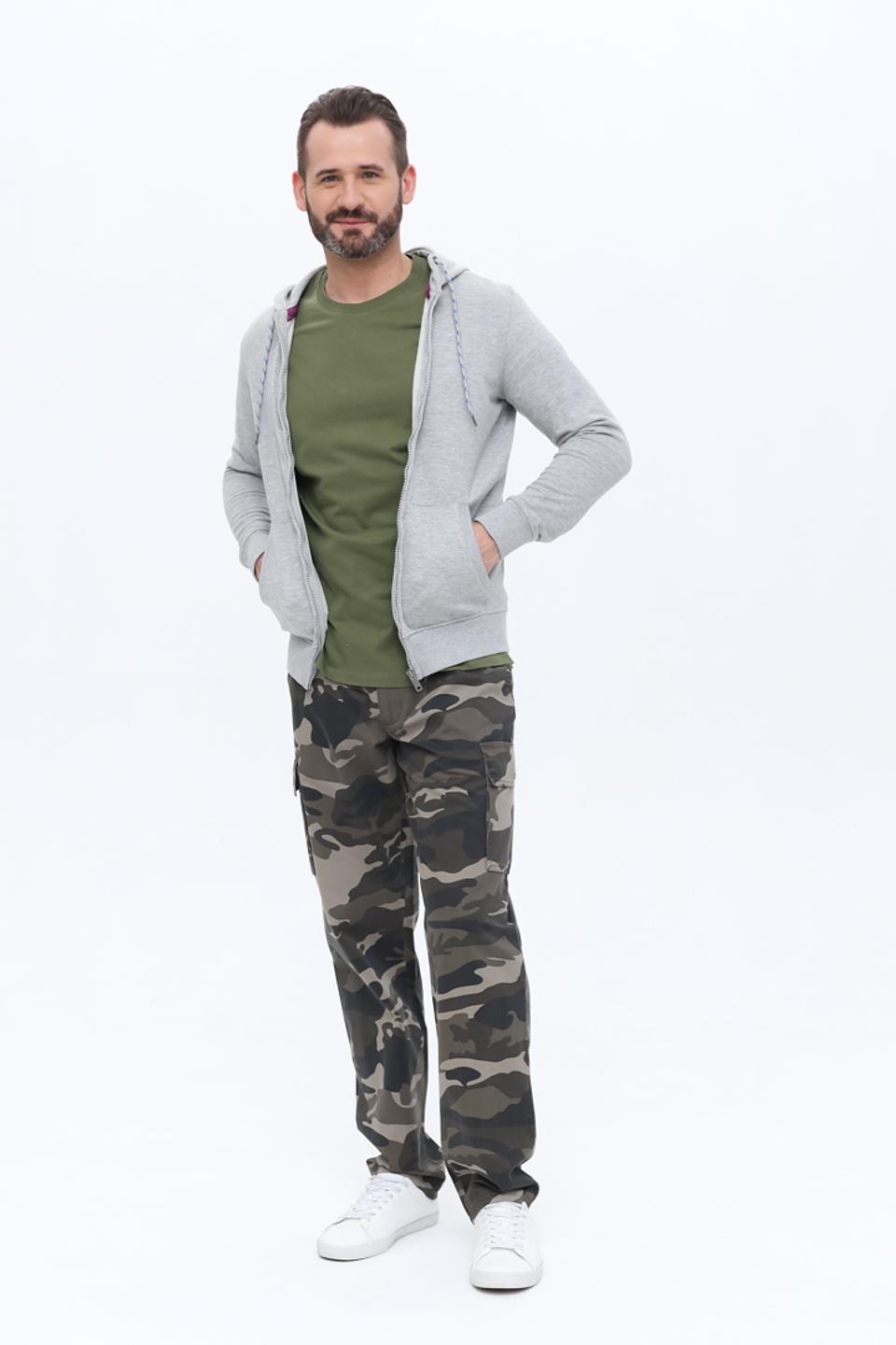 Кардиган Alcott серый на молнии