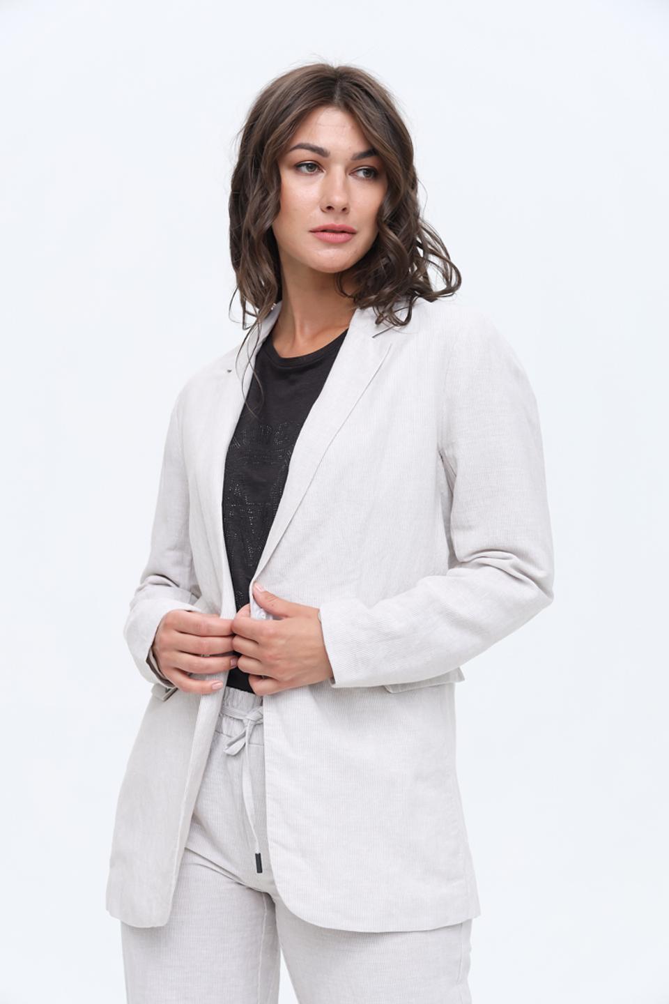 Жакет Zhrill льняной бежевый