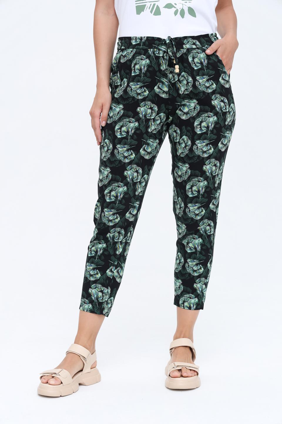 Брюки Time Zone с принтом