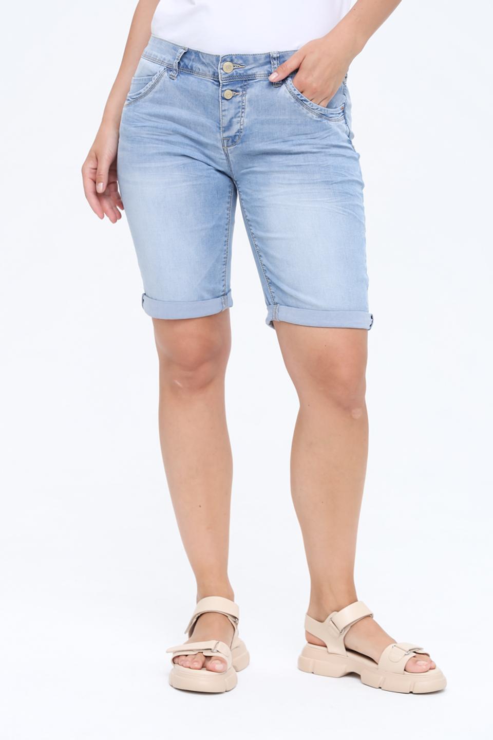 Шорты Time Zone деним светло-голубые