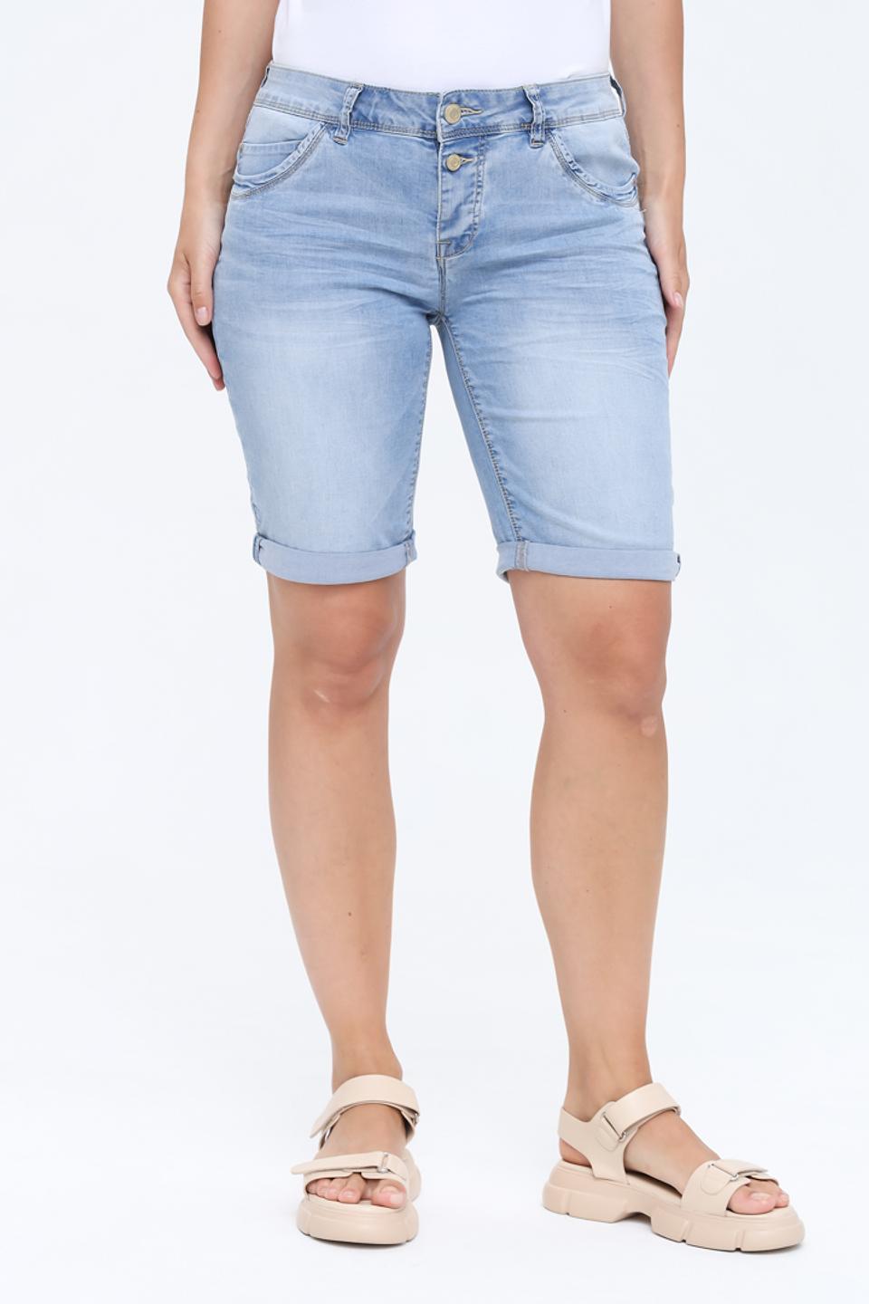 Шорты Time Zone деним светло-голубые