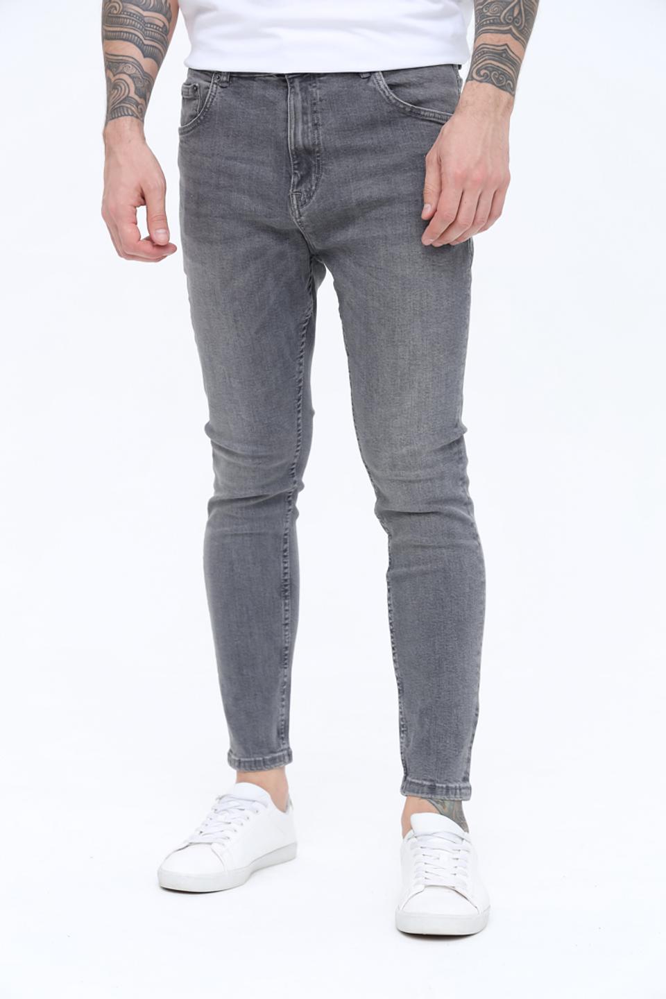 Джинсы Alcott серые Slim Fit