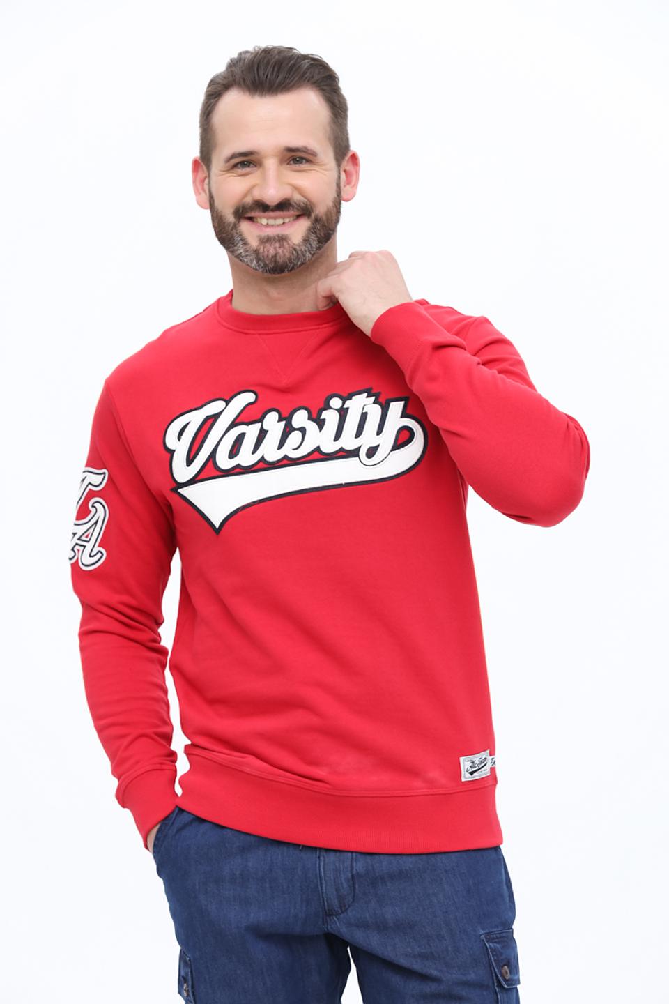 Джемпер Alcott Varsity красный