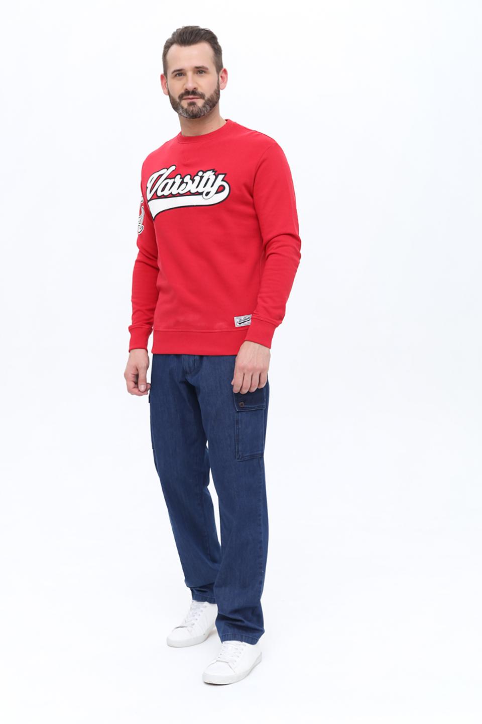 Джемпер Alcott Varsity красный