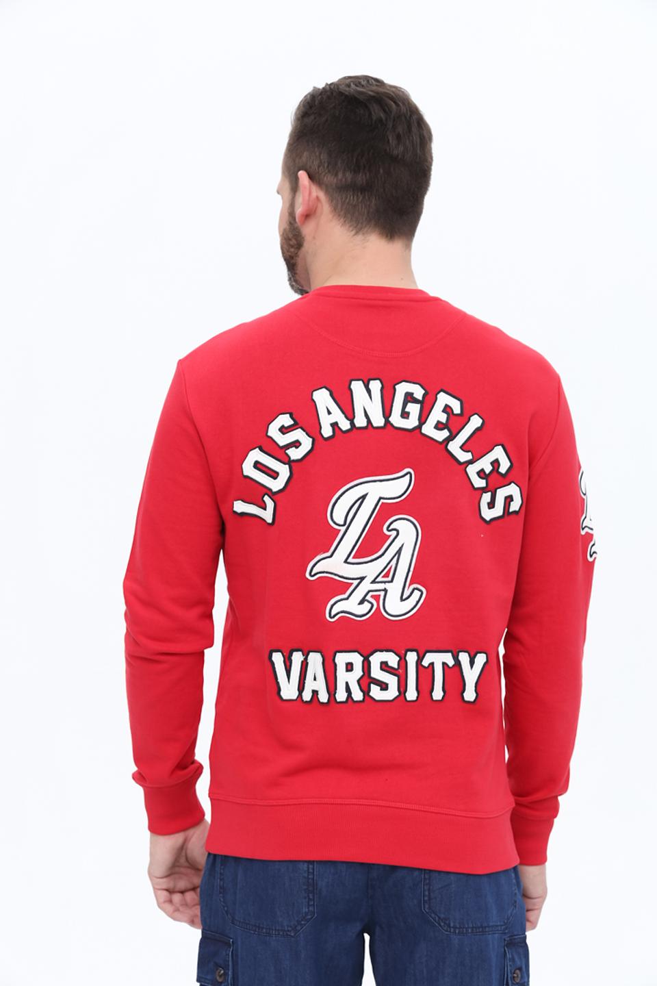 Джемпер Alcott Varsity красный