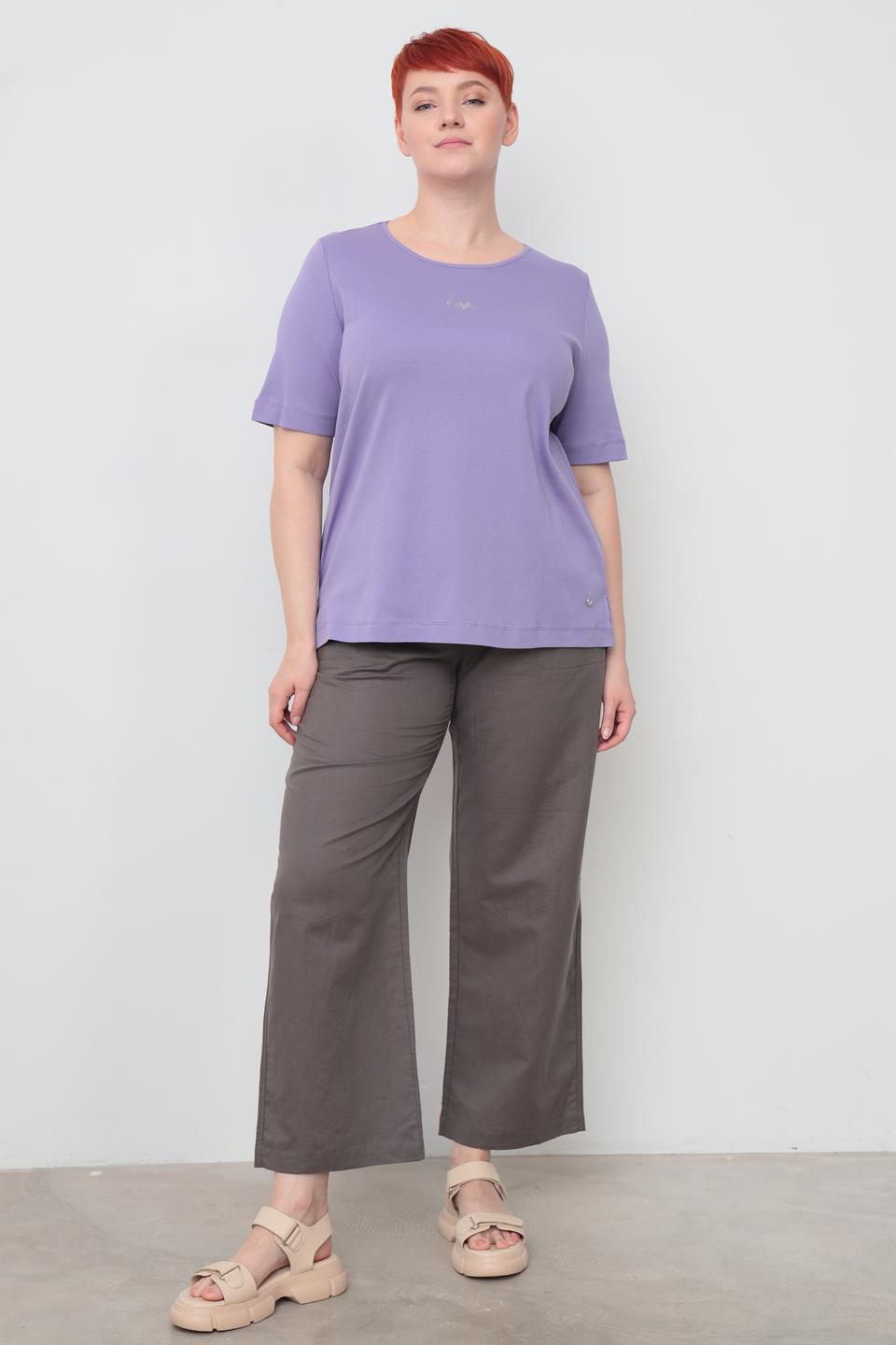 Футболка Frapp лавандовая