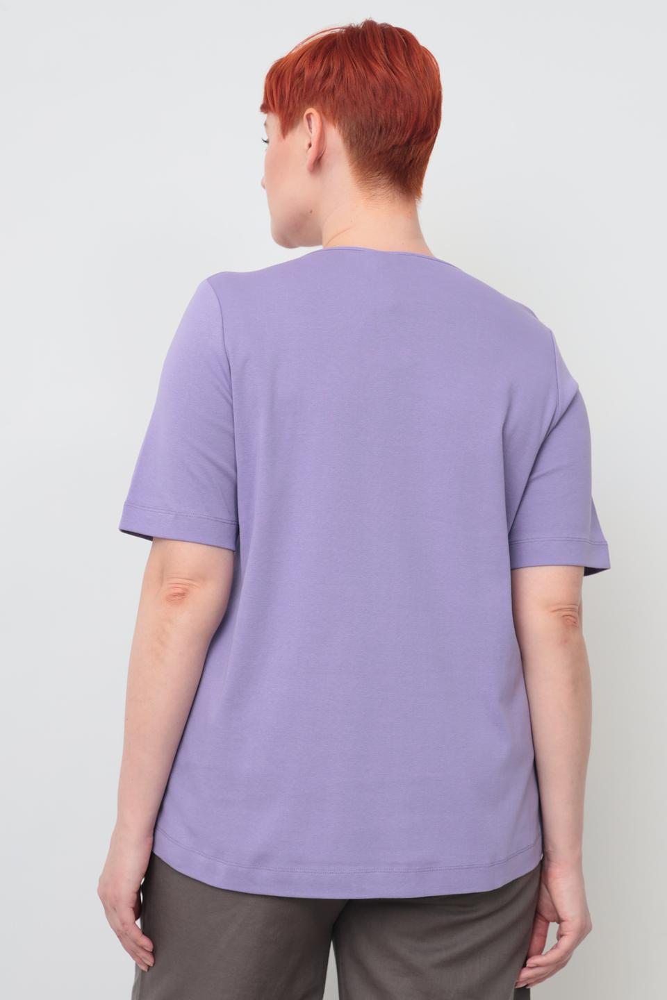 Футболка Frapp лавандовая