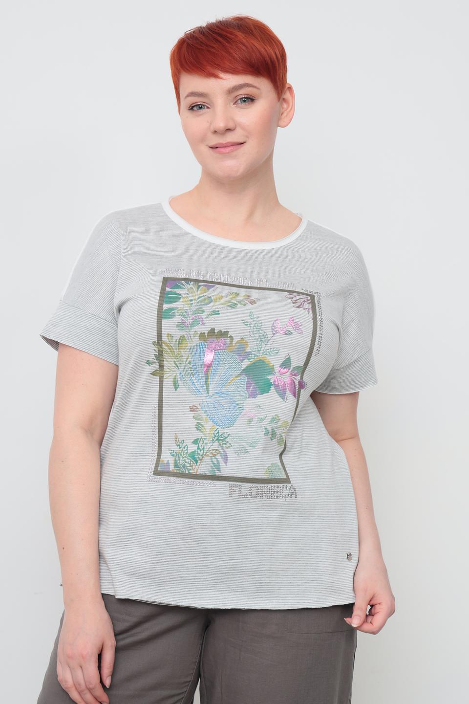 Футболка Frapp с цветочным принтом