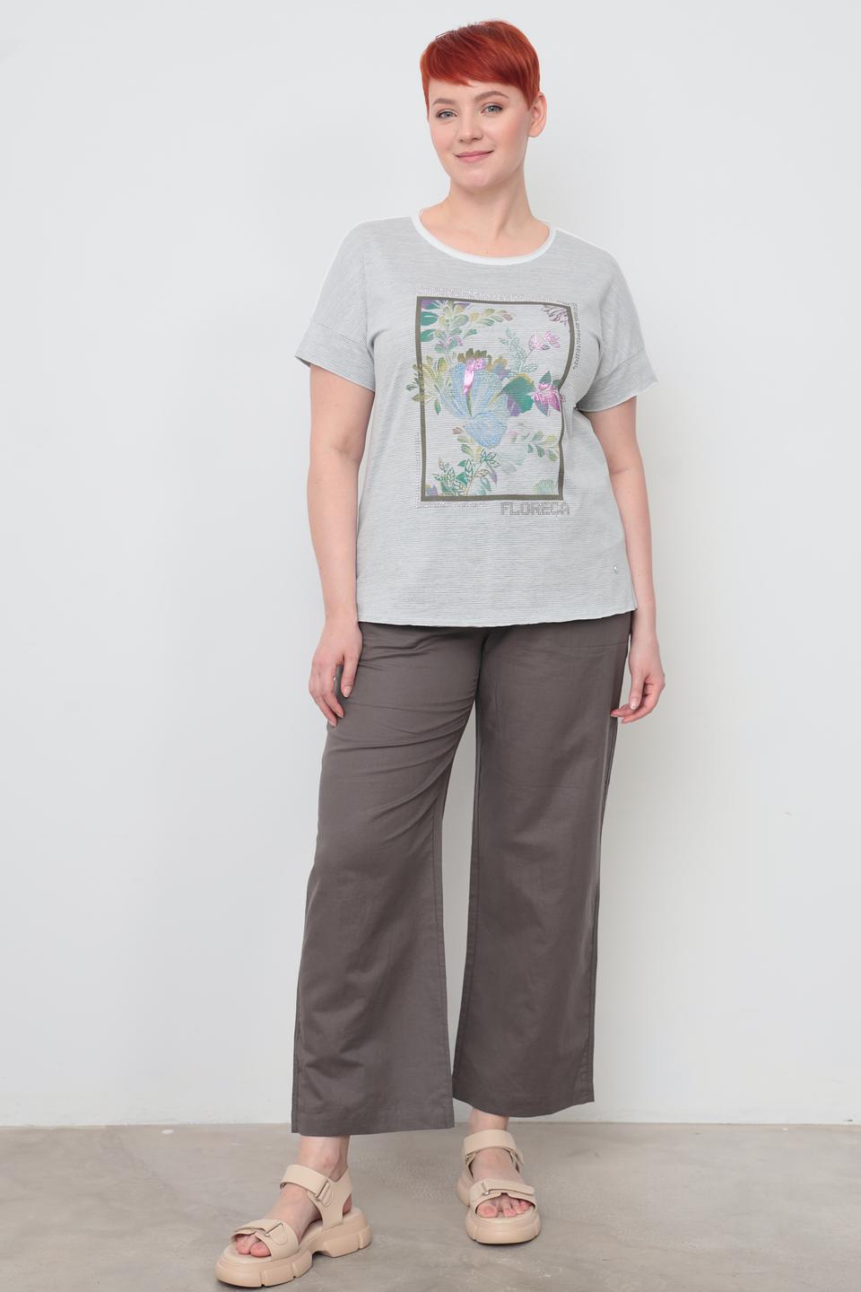 Футболка Frapp с цветочным принтом