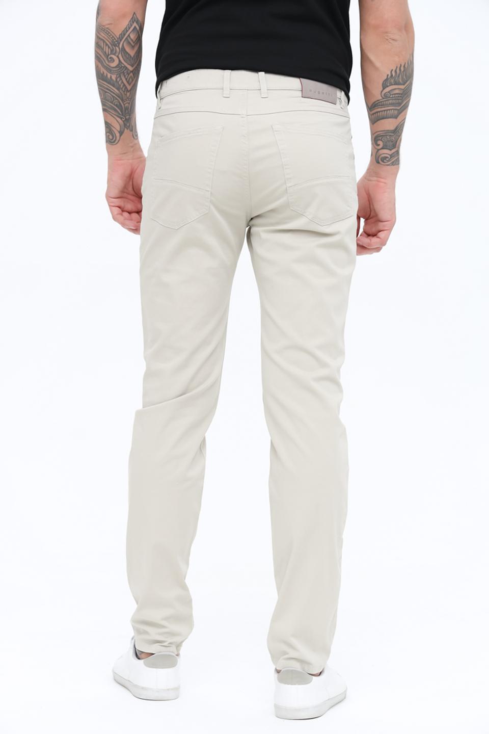 Брюки Bugatti Slim Fit бежевые
