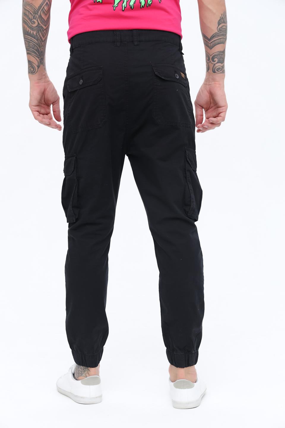 Брюки карго Alcott чёрные