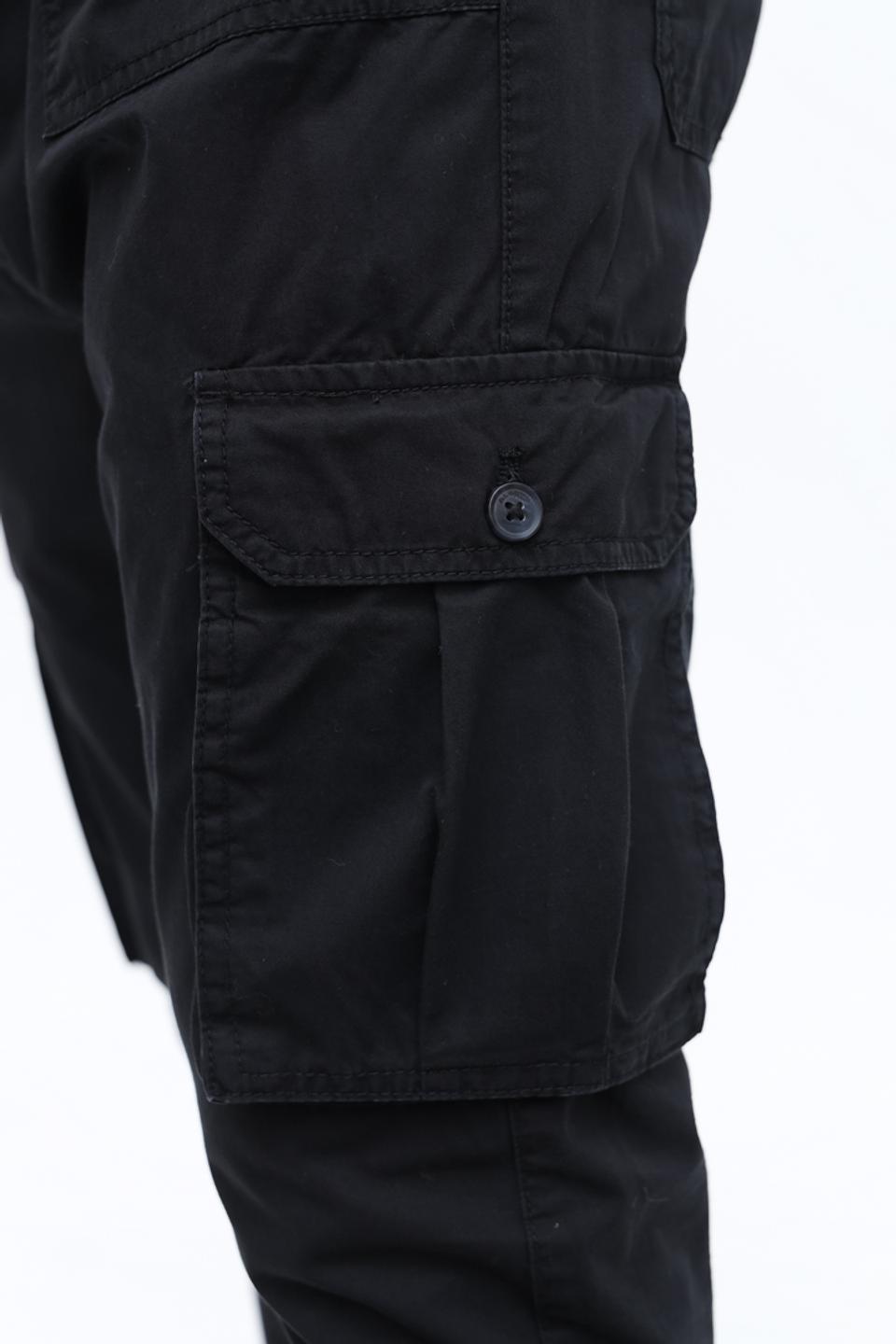 Брюки карго Alcott чёрные