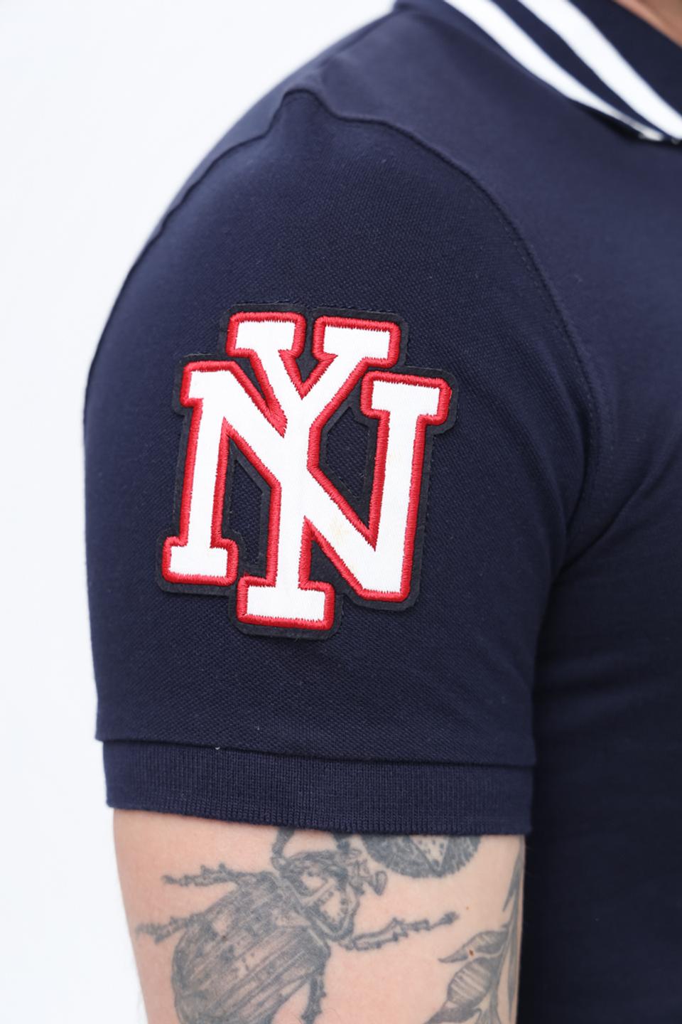 Поло Alcott Varsity синее