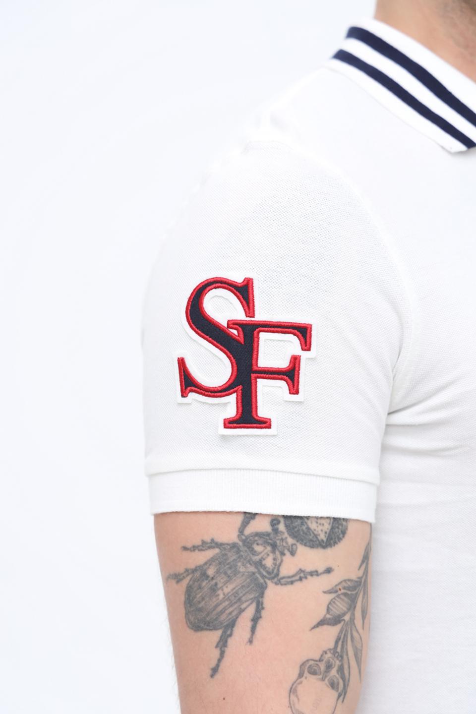 Поло Alcott Varsity белый