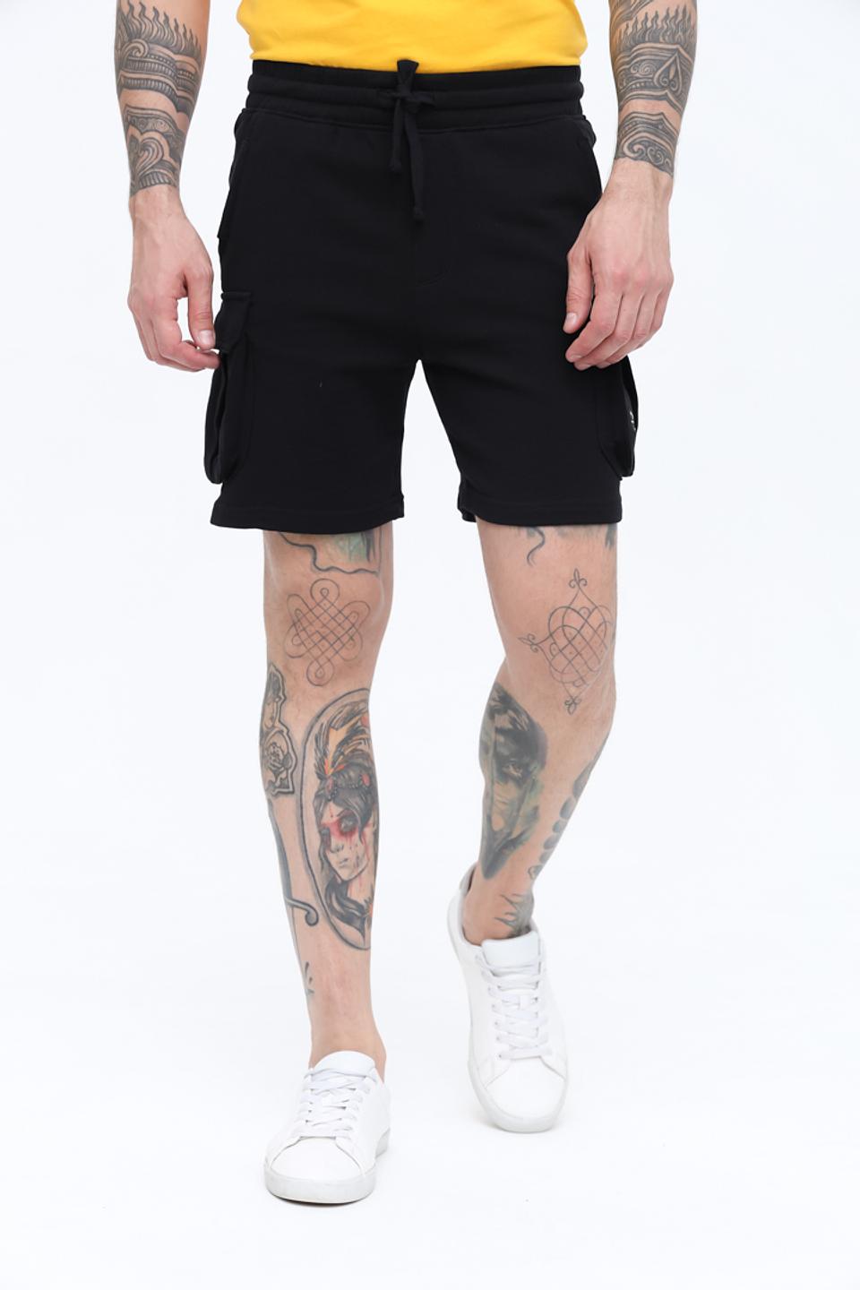 Шорты Alcott чёрные карго