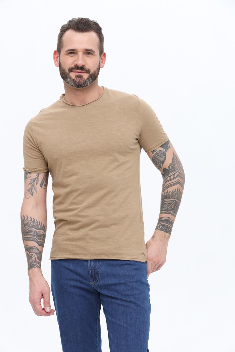 Футболка Alcott бежевая