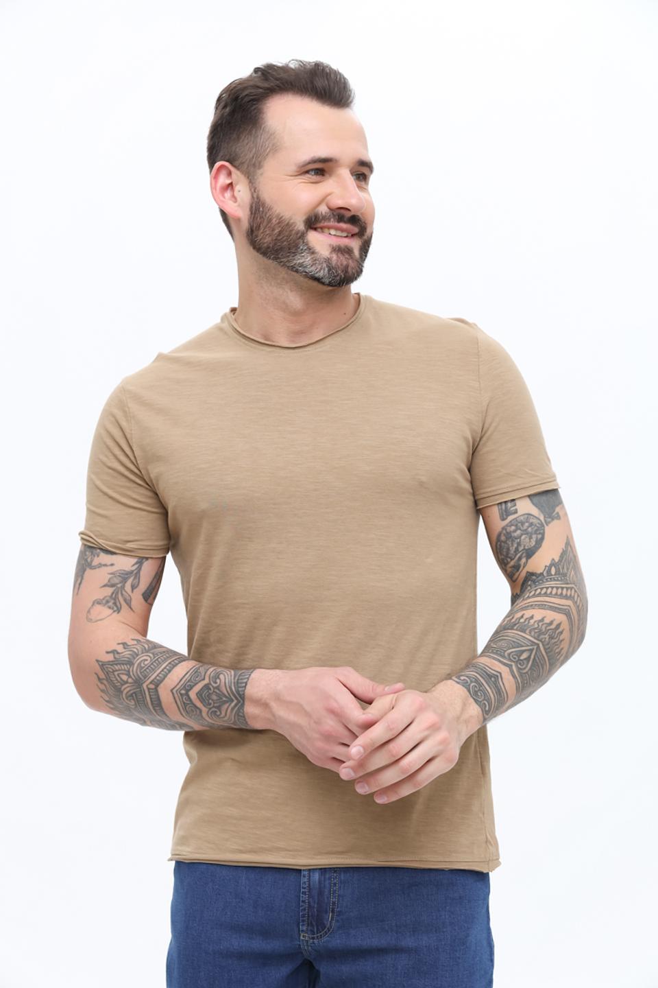 Футболка Alcott бежевая