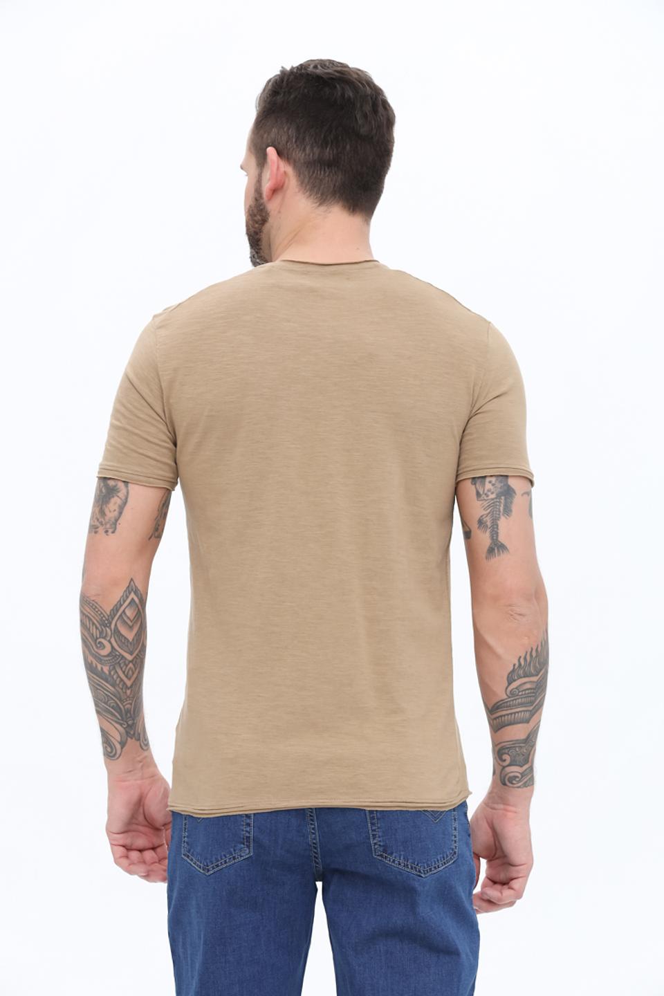 Футболка Alcott бежевая