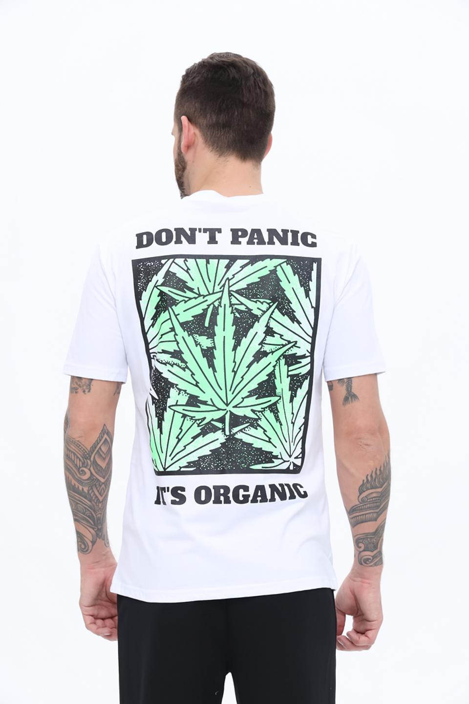 Футболка Alcott с принтом белый