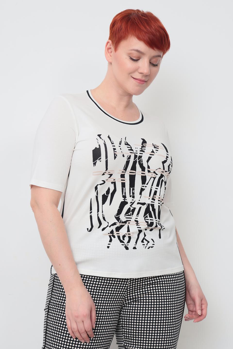 Футболка Frank Walder с принтом