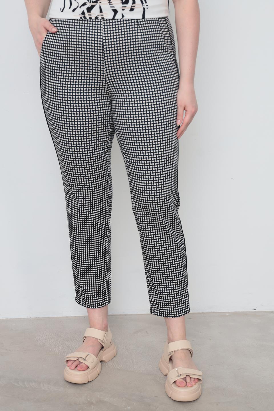 Брюки Frank Walder в горошек