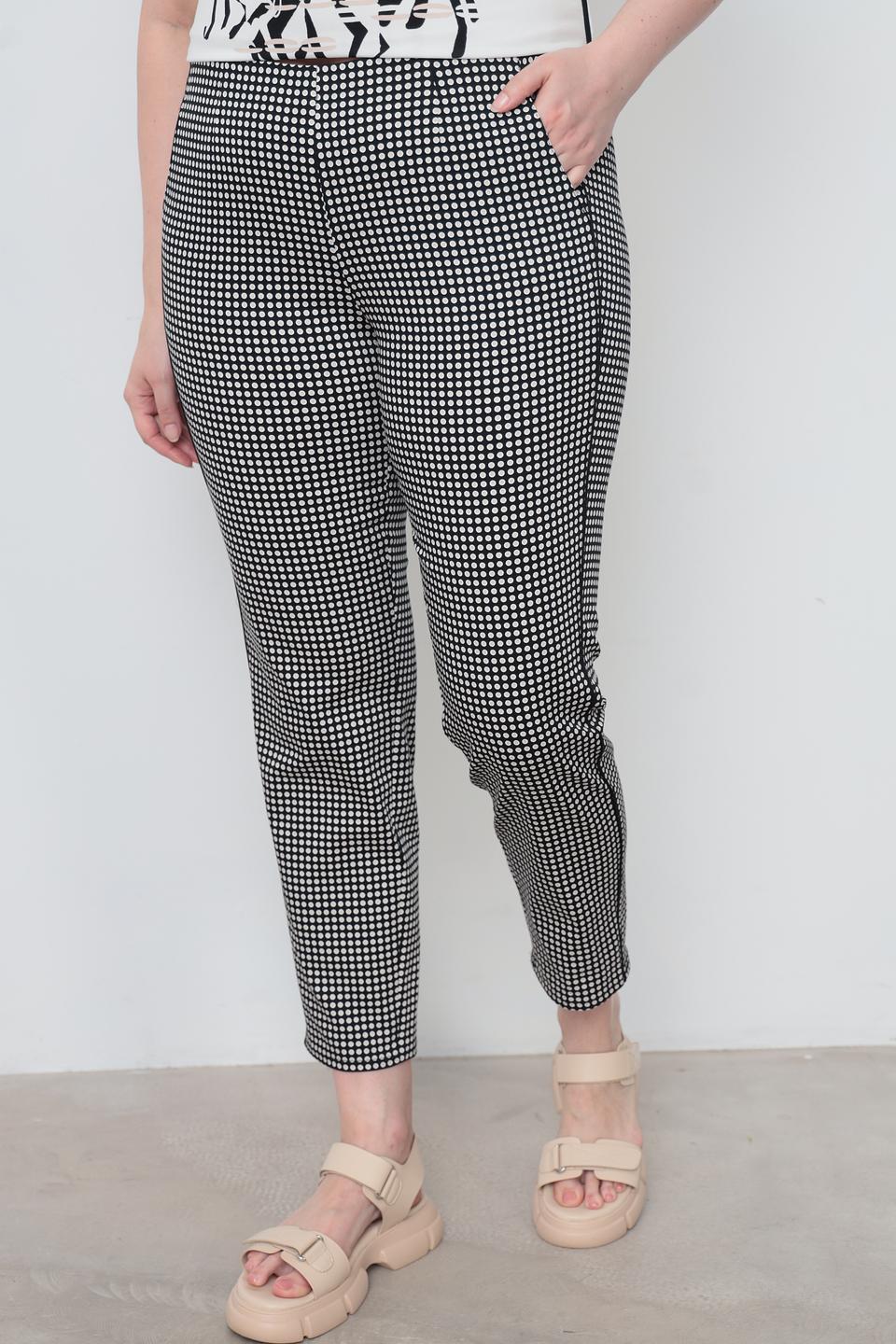 Брюки Frank Walder в горошек