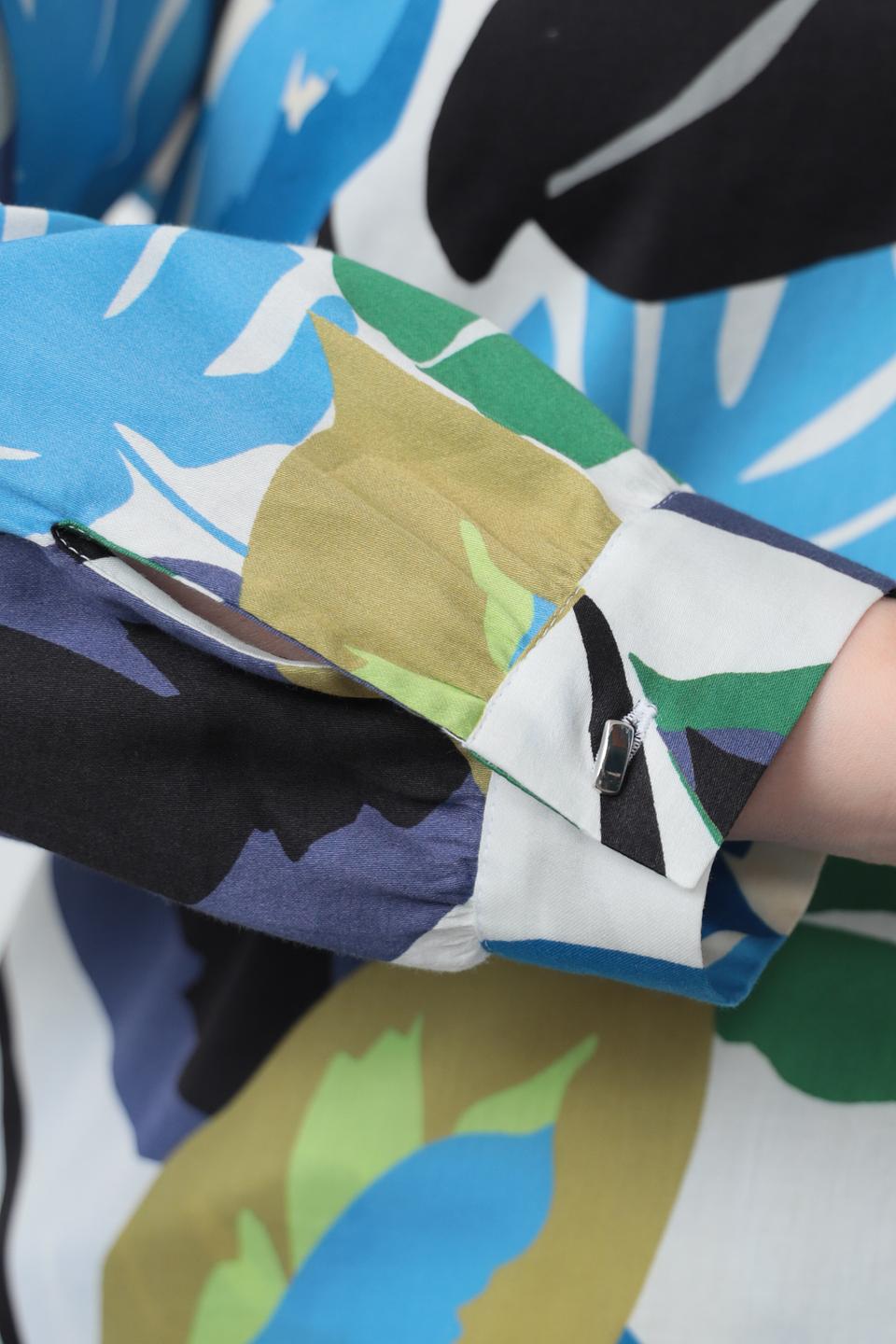 Блуза Be Yourself с тропическим принтом