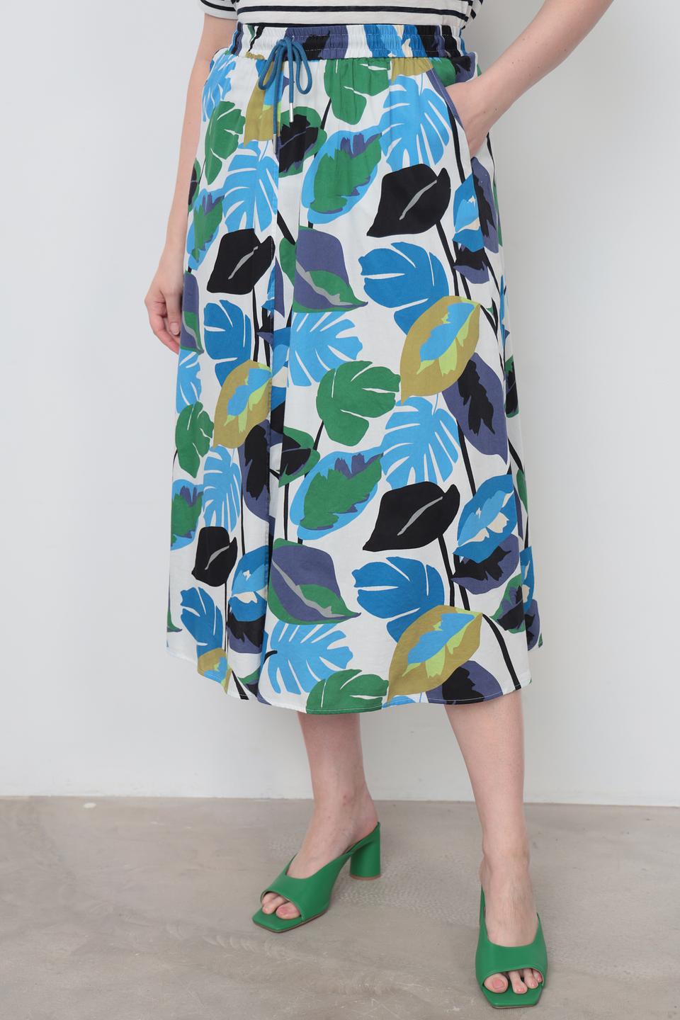 Юбка Be Yourself с тропическим принтом