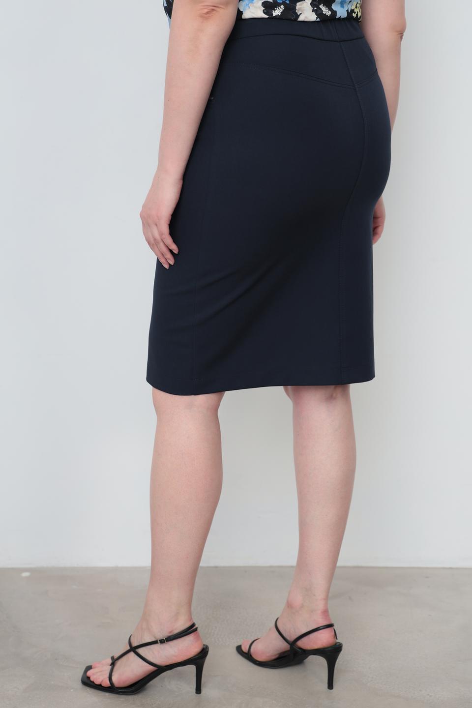 Юбка Frank Walder классическая темно-синяя