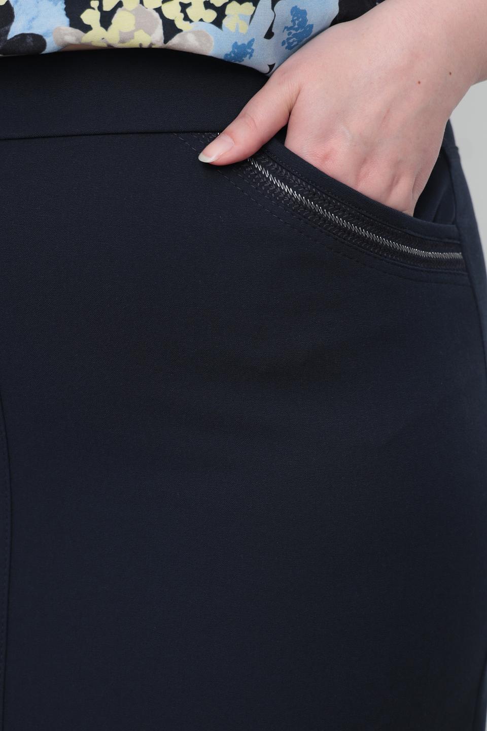 Юбка Frank Walder классическая темно-синяя