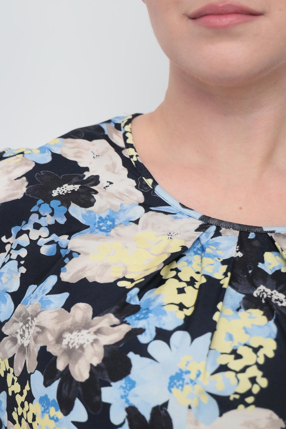 Блуза Frank Walder с цветочным принтом