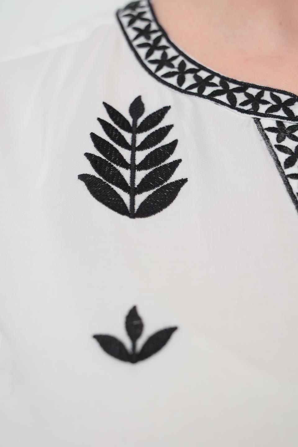 Платье Frapp с растительным принтом