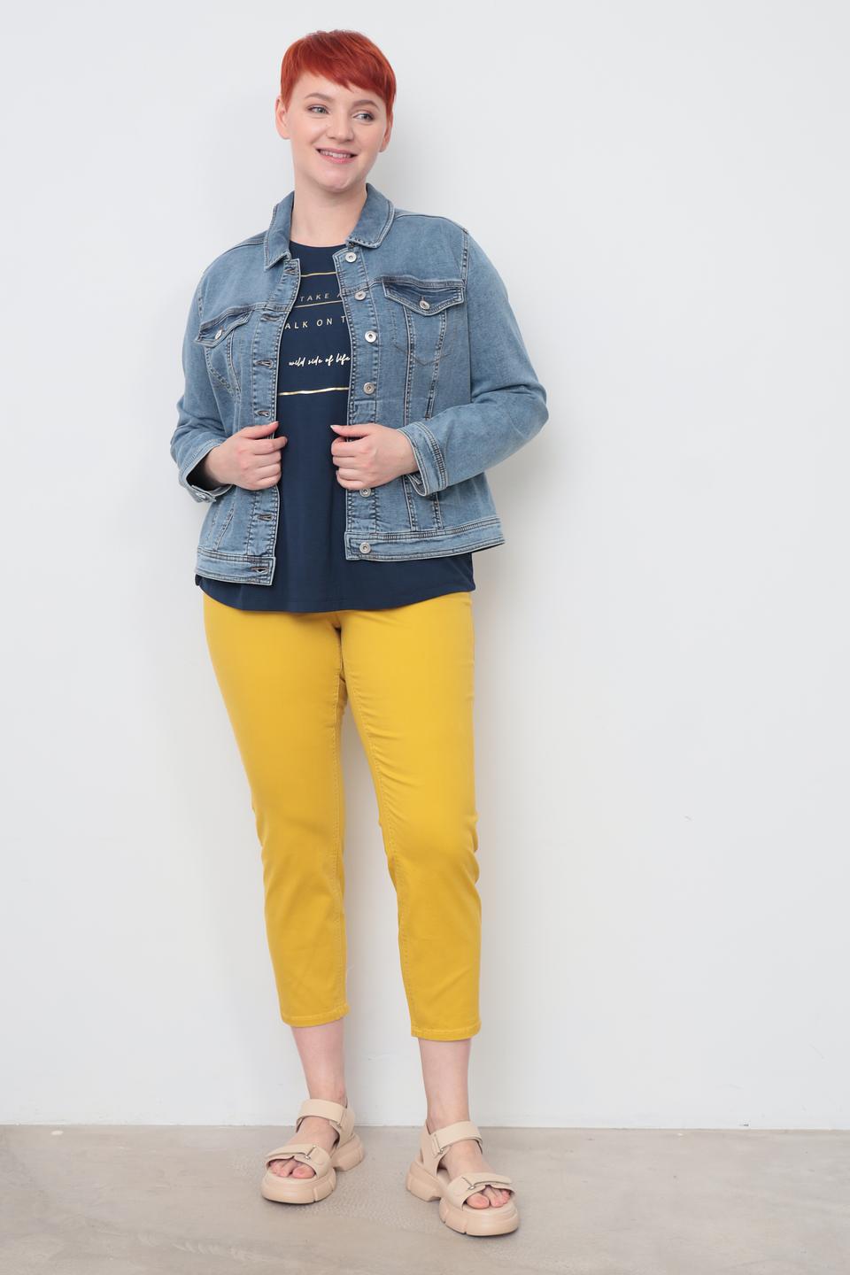 Жакет Frapp джинсовый голубой