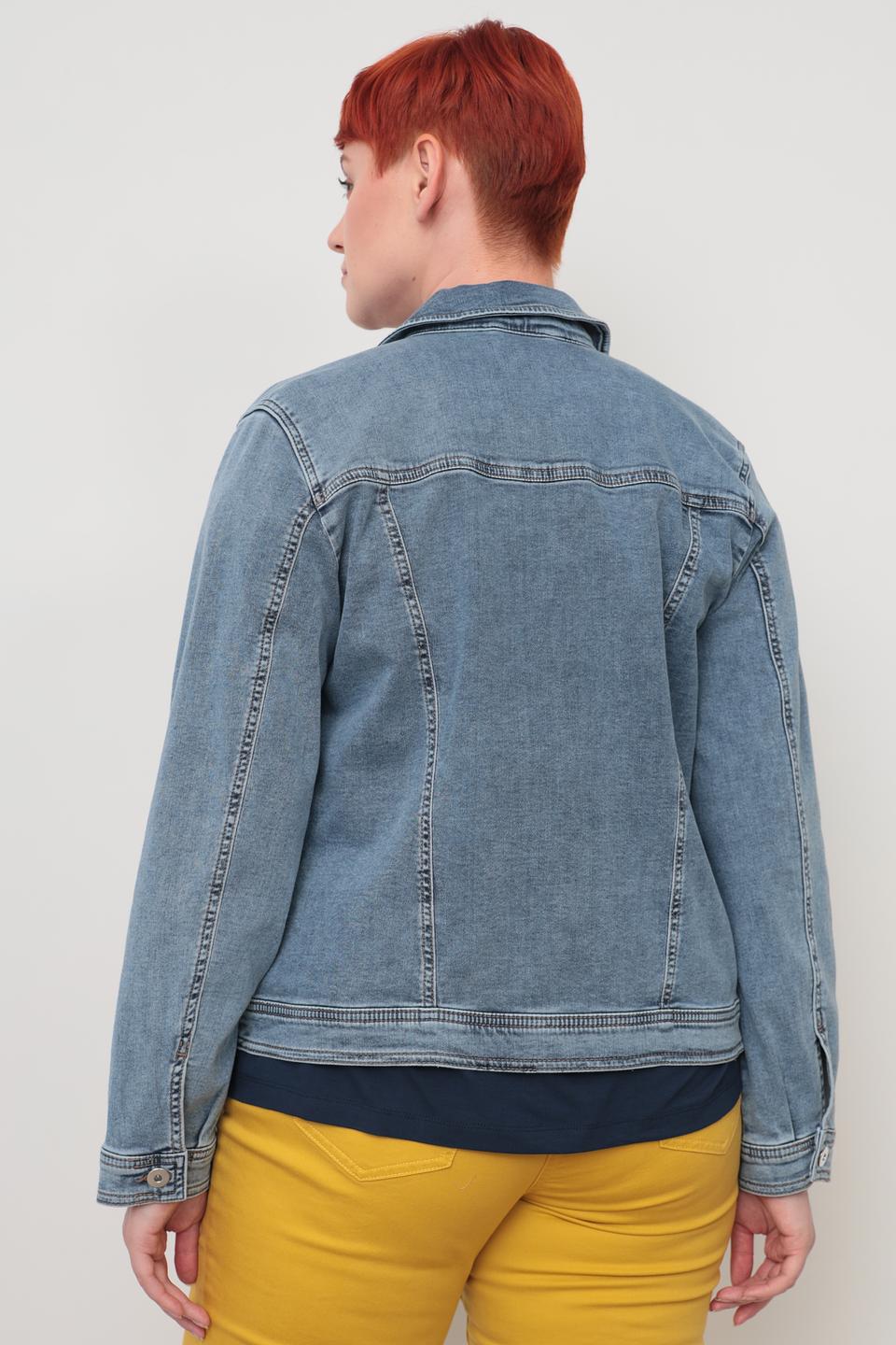 Жакет Frapp джинсовый голубой