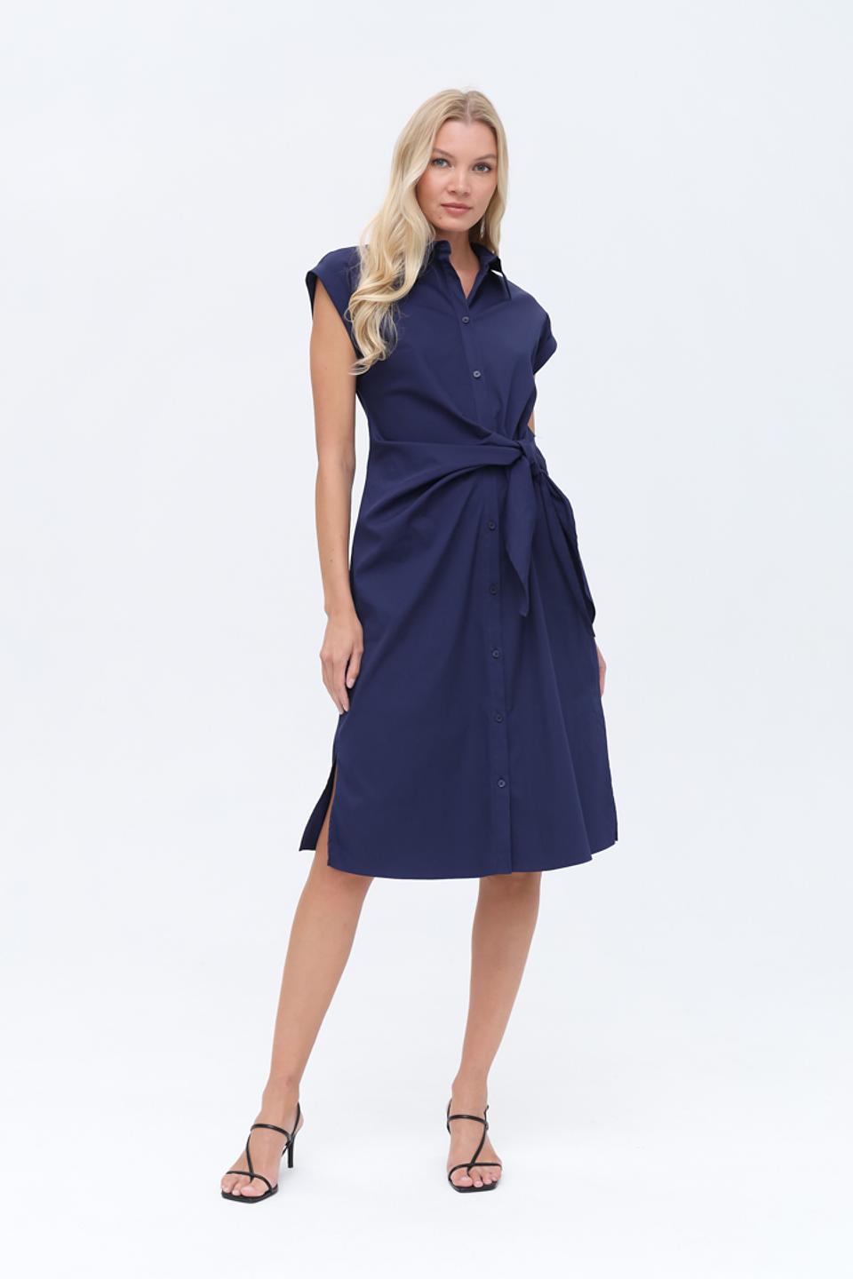 Платье рубашка Gerry Weber синее