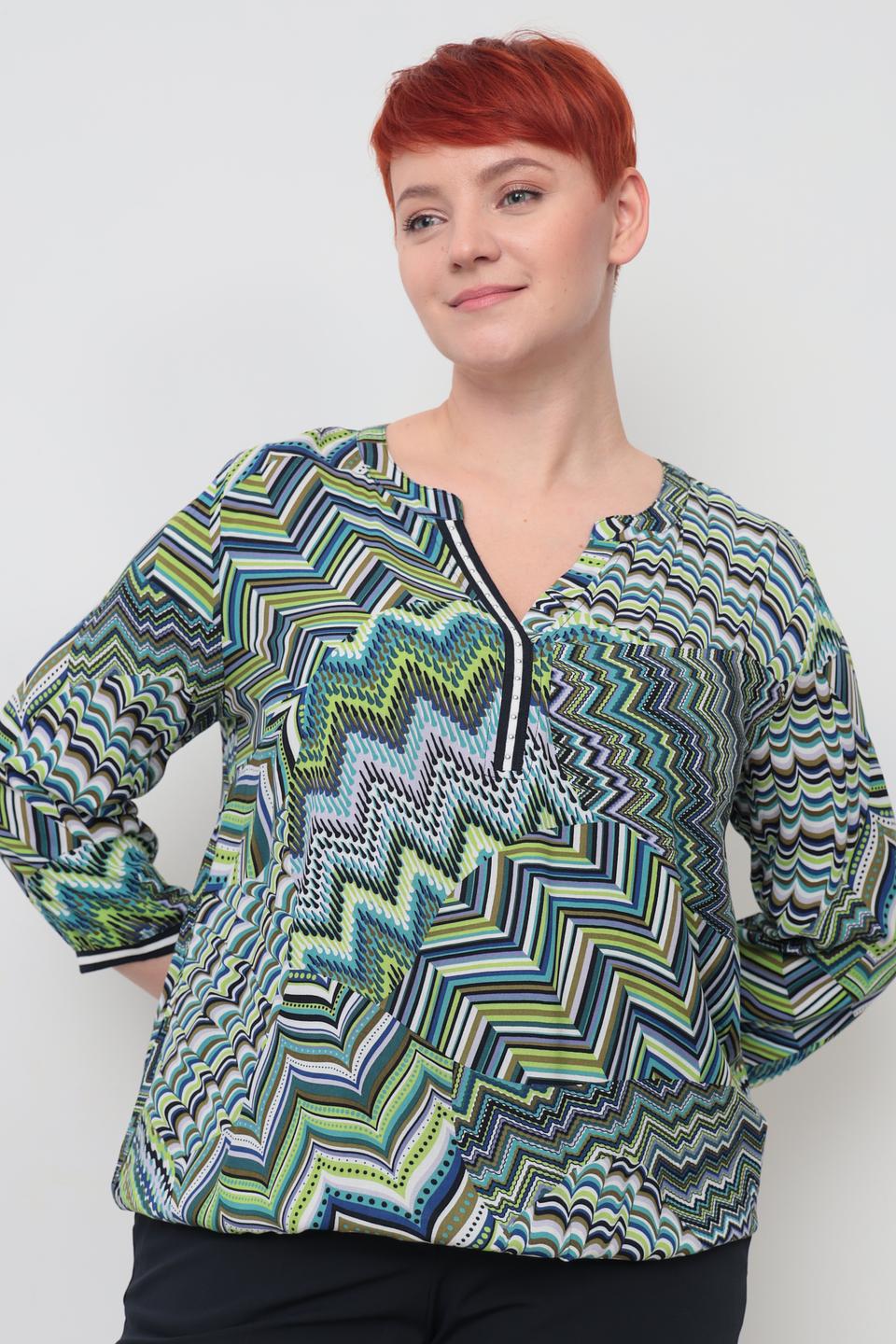 Блуза Via Appia DUE с принтом