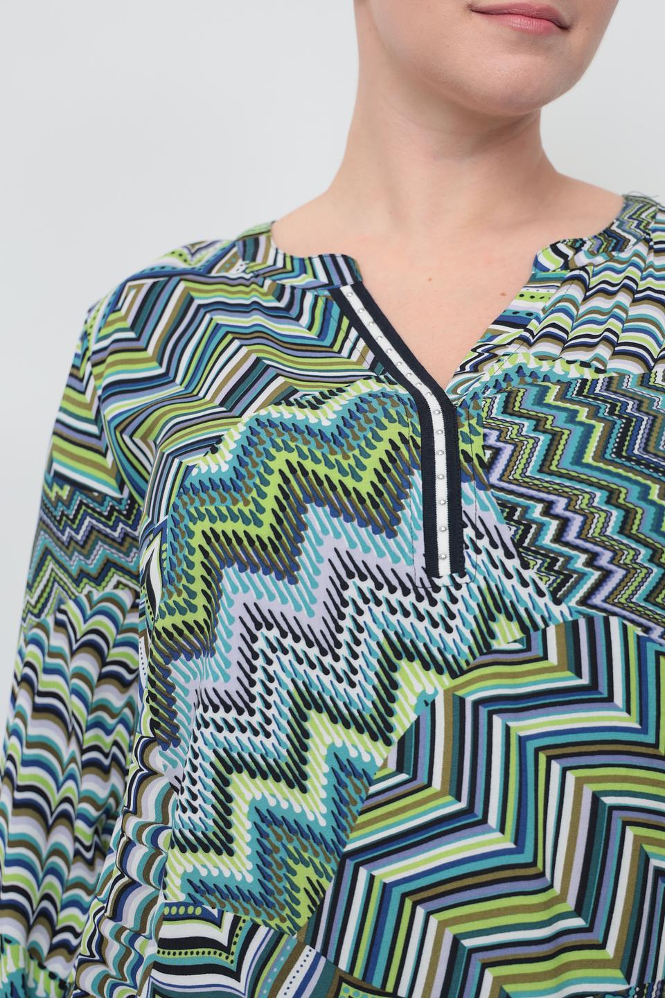 Блуза Via Appia DUE с принтом