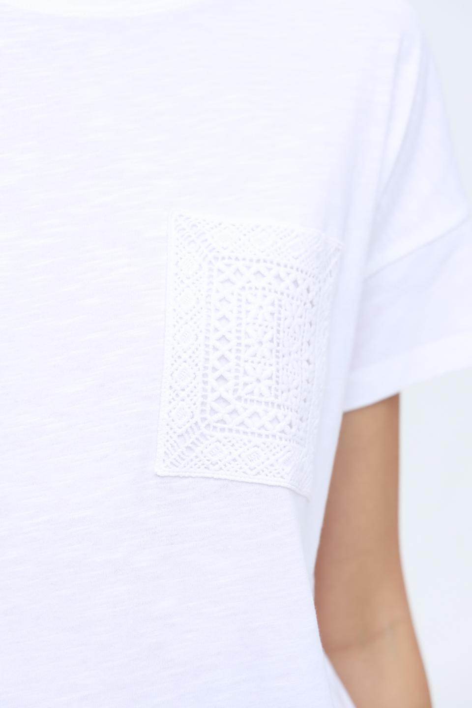 Футболка Gerry Weber с кружевом