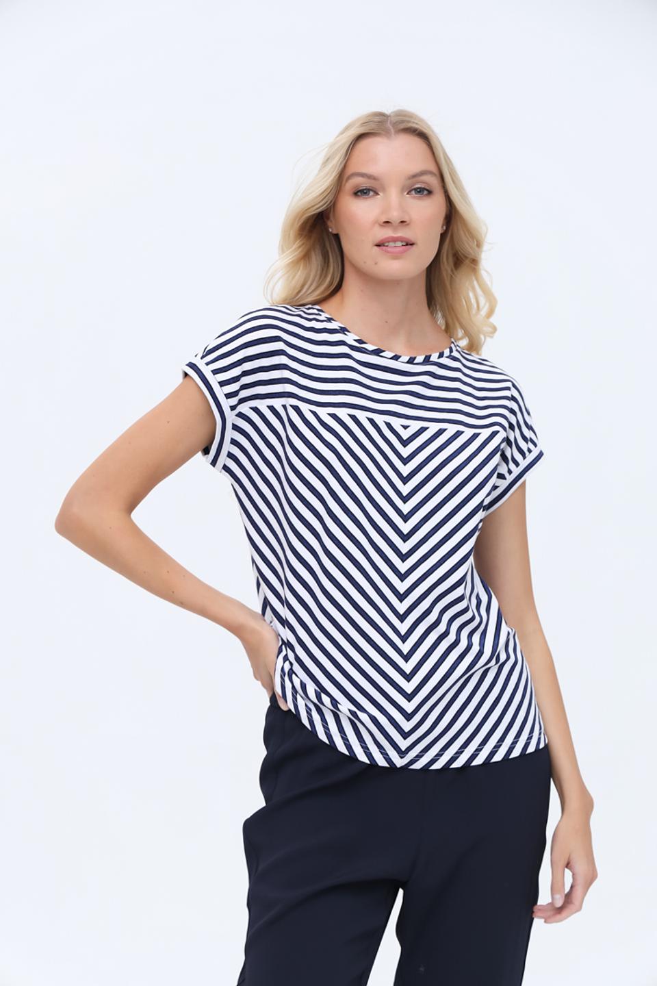 Футболка Gerry Weber полоска синяя