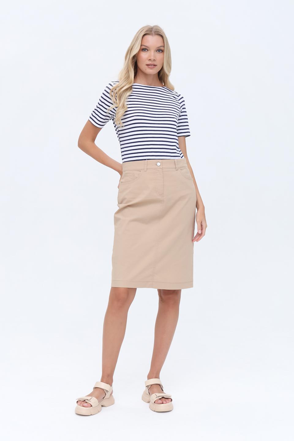 Футболка Gerry Weber полоска сине-белая