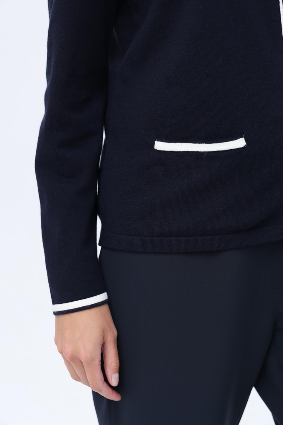 Жакет Just Valeri с белой отделкой