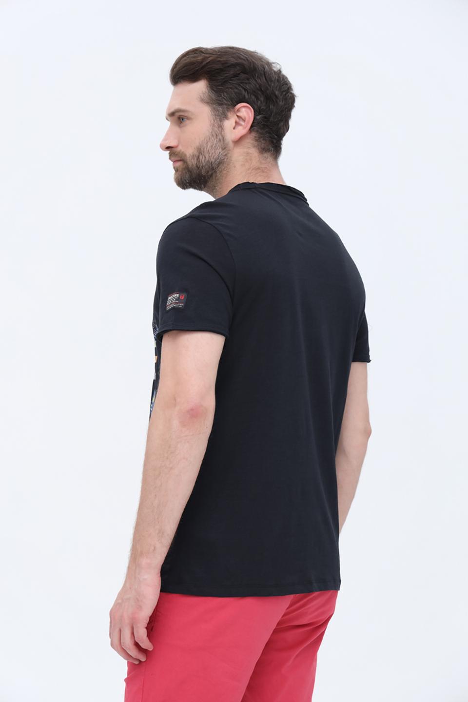 Футболка Time Zone с тропическим принтом