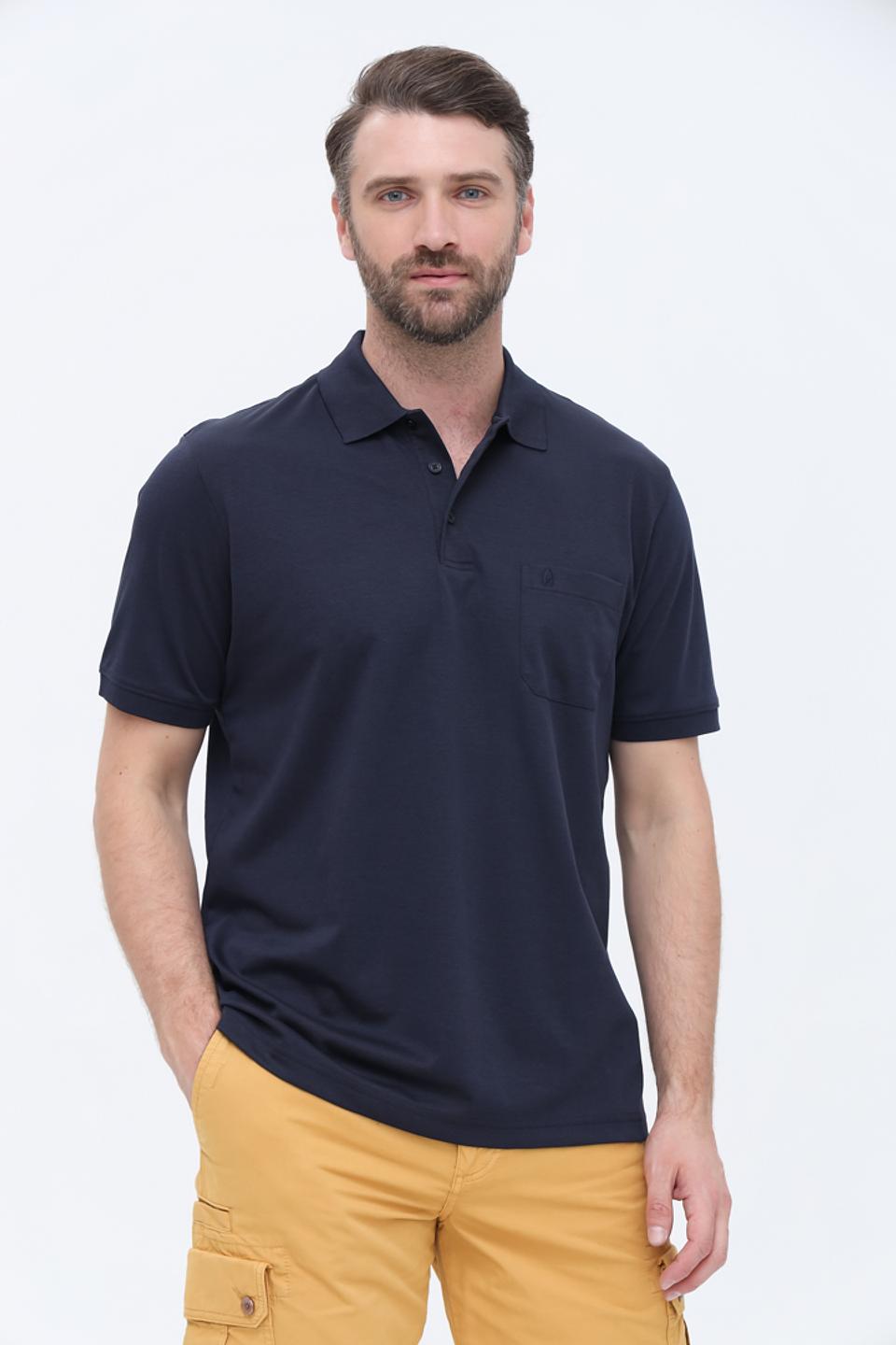 Поло Ragman men темно-синее